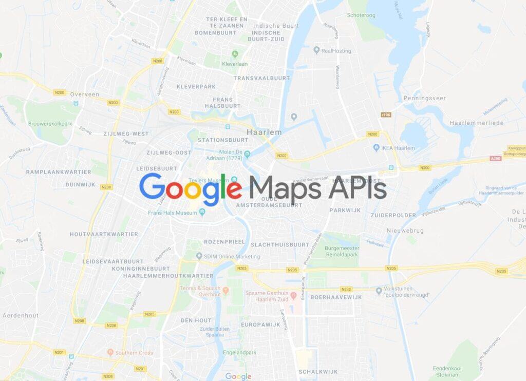 Google Maps API key
