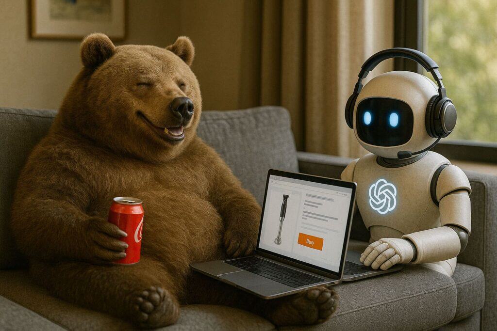 De AI Agent van ChatGPT doet een aankoop voor Sturdy