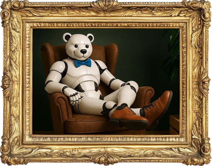 Sturdai - Onze AI collega, hier met strik!