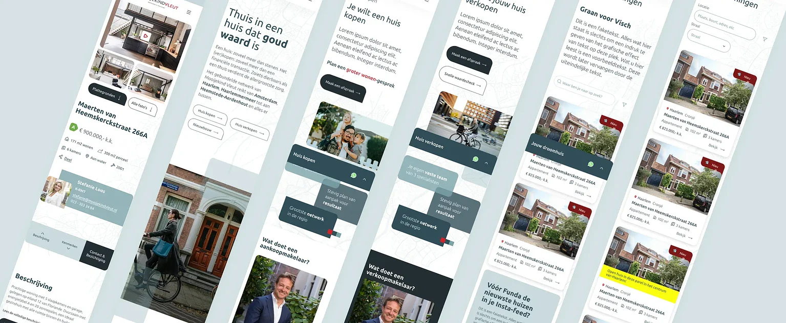 1. Professionele vastgoed website voor huur- en verkoopwoningen in Nederland, met geavanceerde zoekfunctie en gebruiksvriendelijk ontwerp.