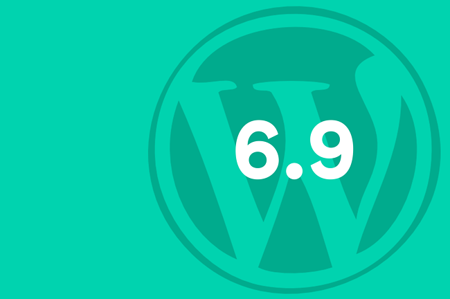 WordPress logo met beoordeling 6,9 sterren, symbool voor professionele webdesign en digitale marketingdiensten van Sturdy Digital.